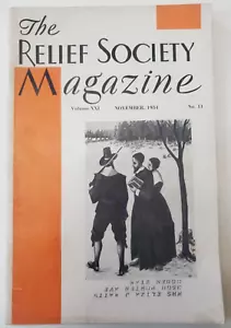 Nov 1934, The FHV Magazine, Mormon/LDS, Eliza J Watts, Ogden, Utah - Bild 1 von 7