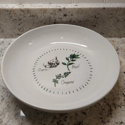 The Taste of Ragu Collection: Cuenco de pasta - Plato de cerámica de orégano de albahaca ajo Foto 1 de 4