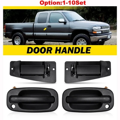 Manija de puerta exterior delantera y trasera para Silverado/Sierra 1500 2500 3500 Classic Foto 1 de 4