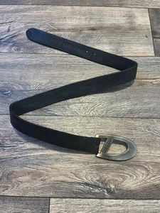 Diesel Vintage Avant Garde Brown Leather Belt D-Buckle Made in Italy - Picture 1 of 11