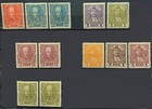 Österreich - Ausgabe 1908 - insg. 12 Probedrucke - Atteste Steiner - Falz