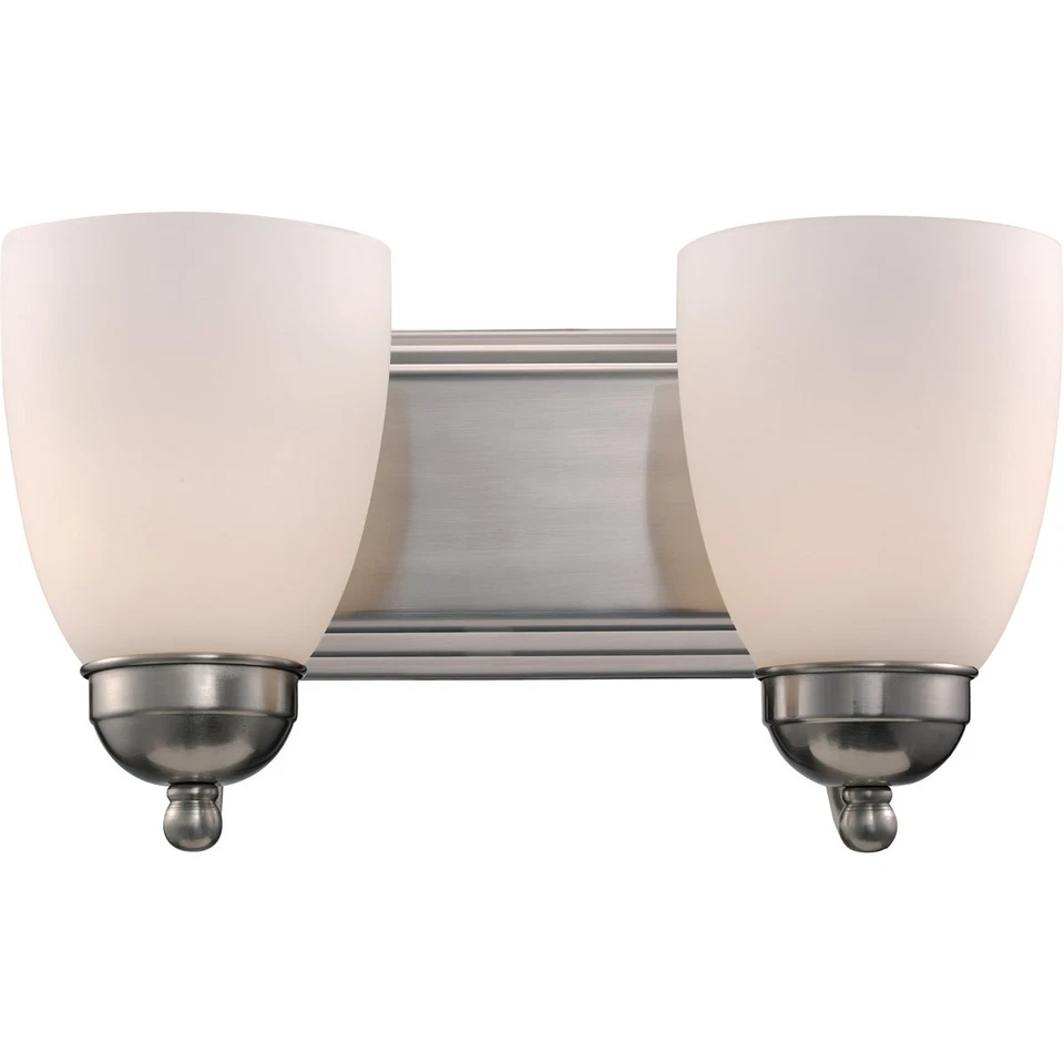 Aplique de pared Trans Globe Lighting 3502-1-BN Clayton níquel cepillado Foto 1 de 1