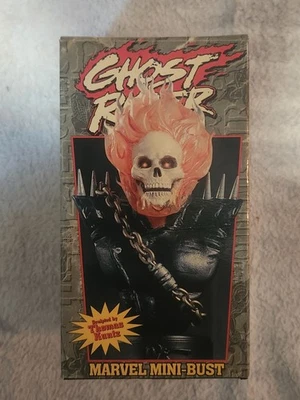 Bowen Designs - Estatua Mini Busto Ghost Rider - Marvel # 2560 / 6000 Foto 1 de 4