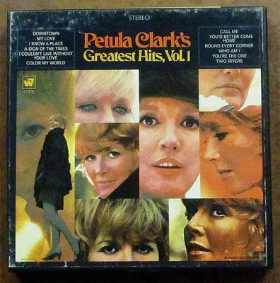 Petula Clark "Greatest Hits" Reel to Reel Tape (1968) 7 1/2 IPS Untested Foto 1 de 4