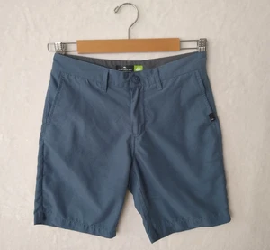 Quiksilver Amphibian Shorts Boys 26/12 Blue Polyester Youth Short Kids Pockets.. - Picture 1 of 24