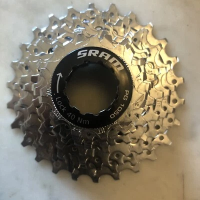 Cassete SRAM PG-1050 não usado • 10 velocidades • 11-26T • Decolagem de bicicleta nova - Imagem 1 de 2