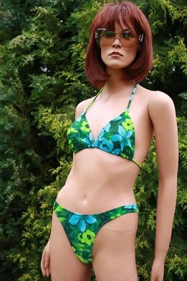 Saison-2023/24 420024 Pi 314 Marken Triangel Bikini Slip SEXY Frech NEU Bunt 42 - Bild 1 von 4