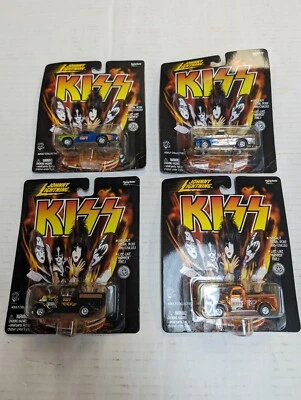 Kiss Truck Lote de 4 | Cromo 1:64 | Johnny Lightning Playing Mantis | Diecast Foto 1 de 4