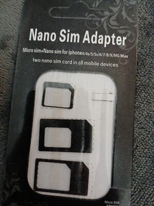 Nano Sim Adapters - Picture 1 of 1