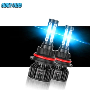 For Cadillac Brougham 1990-1992 2pc 9004 LED Headlight High/Low Beam Bulbs 8000K - Picture 1 of 12