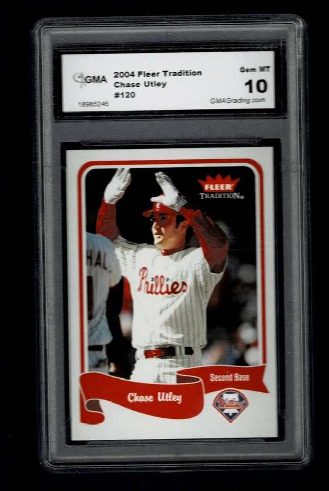 2004 Chase Utley Fleer Tradition # 120 MINT 10 - Image 1 of 1