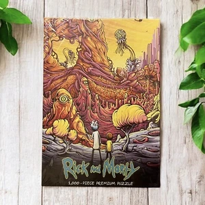 USAOPOLY Rick and Morty into the Rickverse 1000 Piece Premium Puzzle Sealed - Picture 1 of 2
