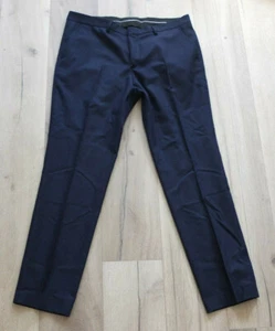 * SELECTED / HOMME Wolle Hose Gr. 102 NEU Blau - Picture 1 of 4