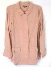 New Kelly by Clinton Kelly Anorak Jacket Pink Large Zip A304702 Women CB29E