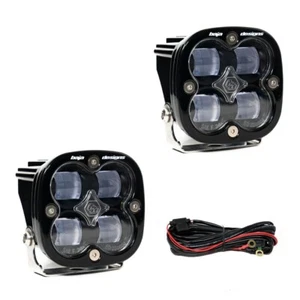 Baja Designs Squadron SAE Certified Clear Wide Cornering LED Light Pods - Pair - Picture 1 of 8