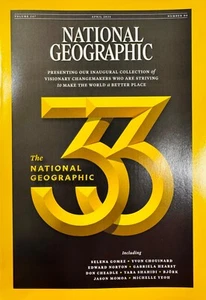 NATIONAL GEOGRAPHIC MAGAZINE APRIL 2025 - THE NATIONAL GEOGRAPHIC 33 - BRAND NEW - Picture 1 of 1