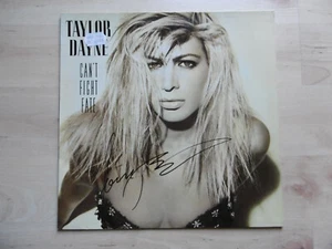 Taylor Dayne Autogramm signed LP-Cover "Can´t Fight Fate" Vinyl - Picture 1 of 1