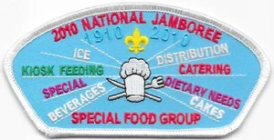 Special Food Group Staff Council Strip CSP 2010 National Jamboree Boy Scouts BSA - Imagen 1 de 1