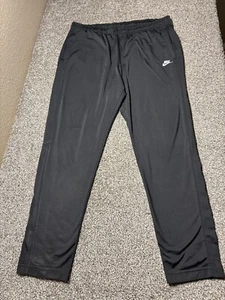 Nike Felpa Uomo 2XL Alta Poly Maglia Pantaloni Conici Nero Tech CU4315 - Foto 1 di 12