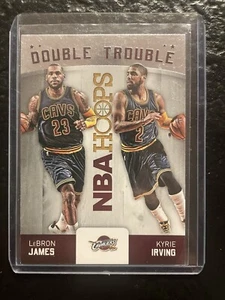 2015-16 Panini Hoops Double Trouble Kyrie Irving Lebron James #2 - Bild 1 von 2