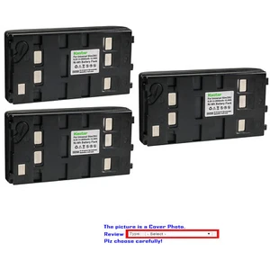 Kastar Replacement Battery for Panasonic NV-RX11EG NV-RX1EG NV-RX22EG NV-RX33EG - Picture 1 of 7