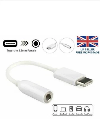 For Apple iPhone 15 Pro Max 15, Plus USB C to 3.5mm Aux Headphones Adapter Cable - Image 1 of 4