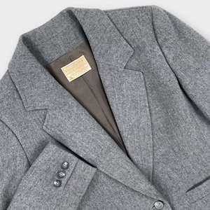 Blazer Pendleton Vintage Mujer 6 Gris Melange Lana Deportivo Chaqueta Corta Hecho en EE. UU. - Imagen 1 de 18