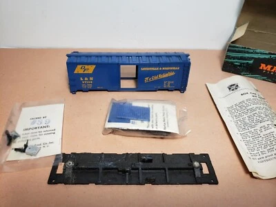 MANTUA 311-K  -Louisville & Nashville L&N- 40' Steel Box Car # Kit From 1958! - Image 1 of 4