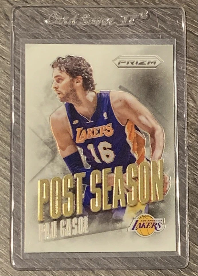 2013-14 Panini Prizm "Post Season" #3 PAU GASOL 🏀 LA Lakers 🏀 FREE SHIPPING 🏀 - Image 1 of 4