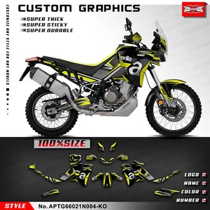 Racing Graphics Stickers Complete Decal for Aprilia Tuareg 660 2021 2022 2023 - Picture 1 of 8