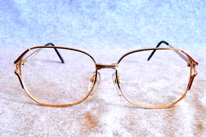 boulevard boutique Brillengestell 4006 gold rot 56-16-140 - Bild 1 von 4