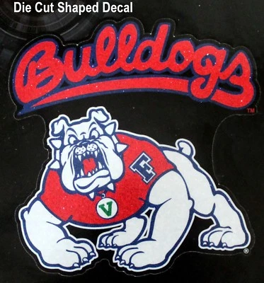  California State University Fresno Bulldogs Die Cut  Decal College Sticker - Image 1 of 4