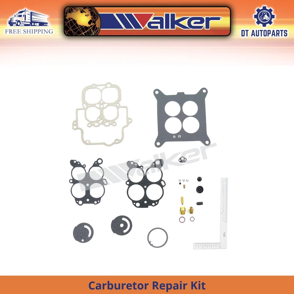 Kit de reparo de carburador Mercury Comet Walker 1966-1969, 1971-1974 - Imagem 1 de 1