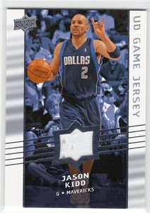 2008-09 Upper Deck Game Jersey #GA-JK Jason Kidd