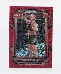 2023 Panini Prizm UFC Prizms Disco Red #114 Molly McCann /99 UFC MMA - Bild 1 von 2