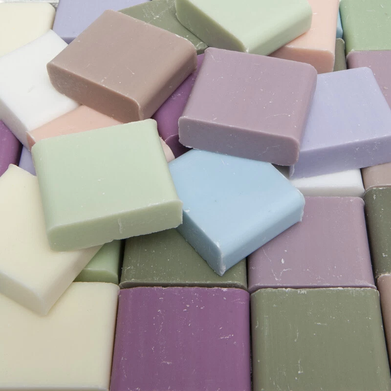 LA MAISON DU SAVON DE MARSEILLE Französische Seifen mit Sheabutter, Savon de Marseille - 30g Riegel, 10er Sets, 20, 30