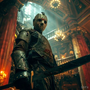 Baroque Series – Jason Voorhees Print - PikPoket Gallery - Picture 1 of 2