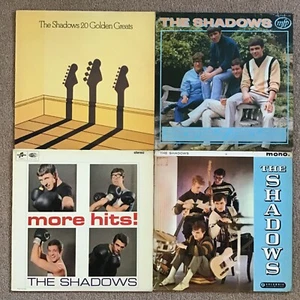 The Shadows 4 x Vinyl Job Lot (Columbia 33SX 1374 / SCX 3578) 1961 1st Press - Picture 1 of 24