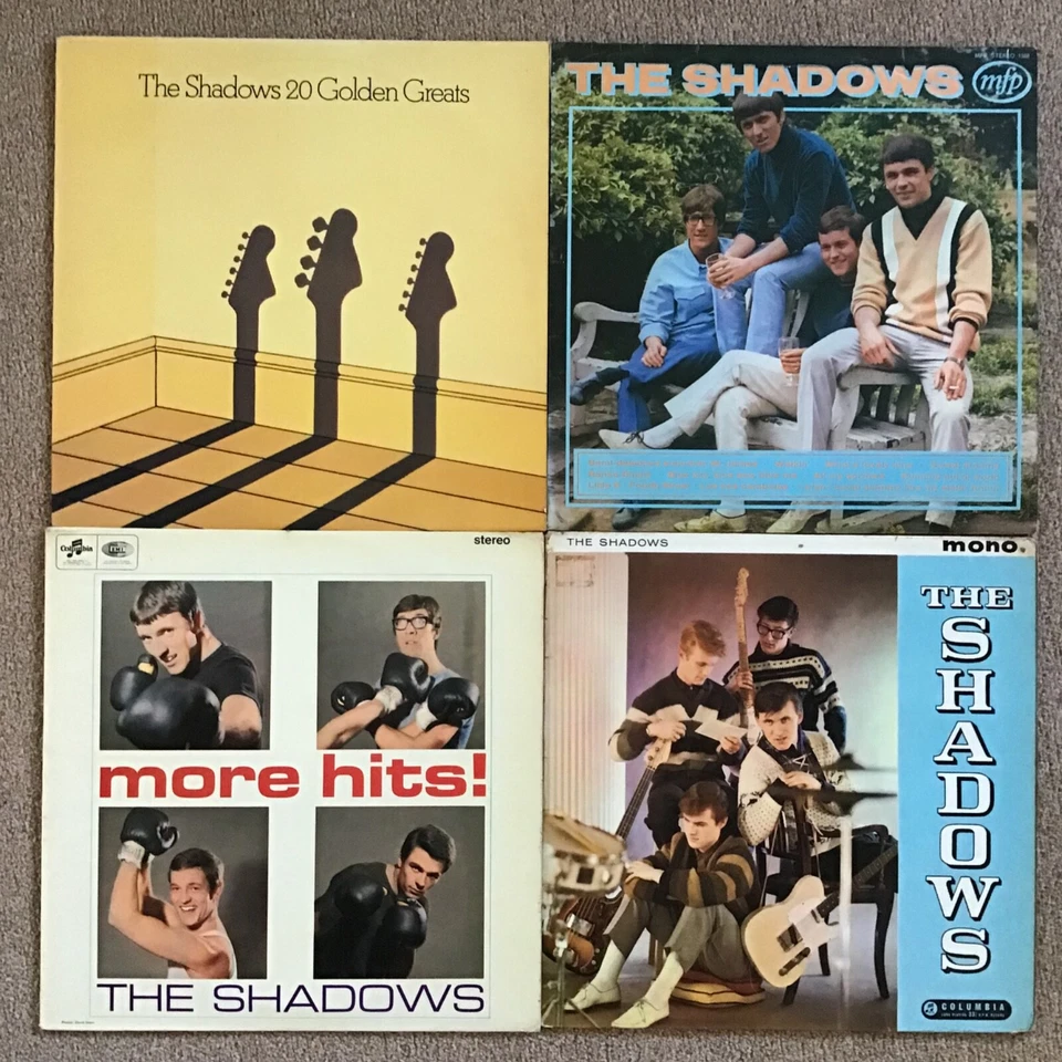 The Shadows 4 x Vinyl Job Lot (Columbia 33SX 1374 / SCX 3578) 1961 1st Press - Image 1 of 4