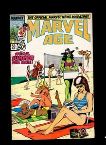 MARVEL AGE #53 ~ Special Summer Fun Issue @ 1987 - Picture 1 of 1