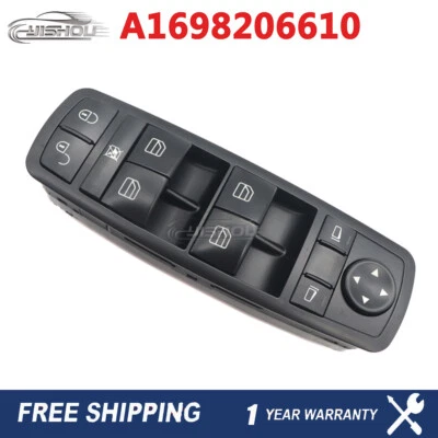 A1698206610 Power Window Switch For Mercedes-Benz W245 A B Class High Quality  - Image 1 of 4