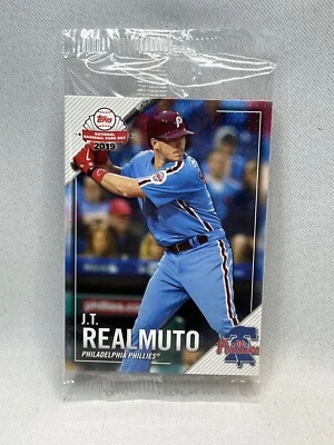 2019 Topps National Baseball Card Day Phillies Unopened Pack J.T. Realmuto - Image 1 of 4