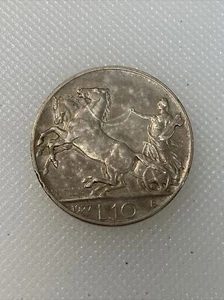 1927 italy 10 lire G1 - Picture 1 of 2