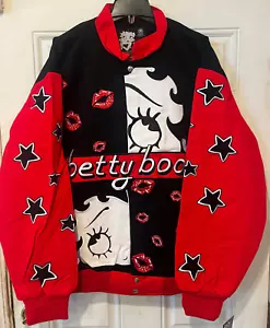 Chaqueta de sarga de algodón Betty Boop vintage de RR DESIGNS, 3XL - NUEVA - Imagen 1 de 11