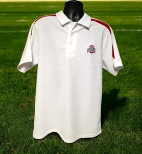 Ohio State Buckeyes Campus Klassiker Golf Poloshirt Herren Gr. Large ~ Neu ohne Etikett - Bild 1 von 6