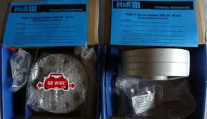 H & R Dra Roue Adaptateur Porsche Pour Audi Set 30/30 MM Chaque Cales Boulon Sur - Photo 1 sur 12