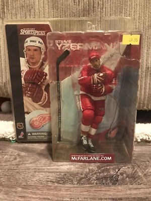 Camiseta Steve Yzerman Detroit Red Wings Roja Mcfarlane Serie 1 Foto 1 de 4