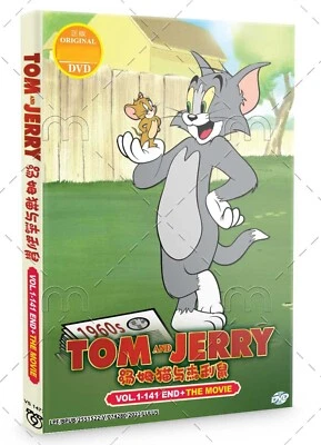 Tom And Jerry 141 Classic TV Episodes + The Movie Animation DVD English Version - Image 1 of 4