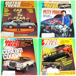 Motortrend Motor Trend 1977 Magazine Issues Choose Month Vintage Used Condition - Foto 1 di 14