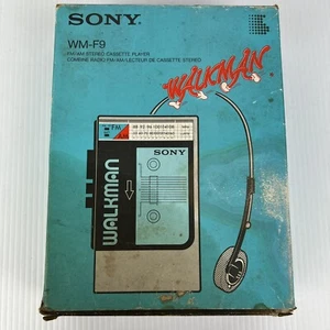 Vintage Sony WM-F9 Walkman - Not Working - Parts or Collectors Only - Picture 1 of 10